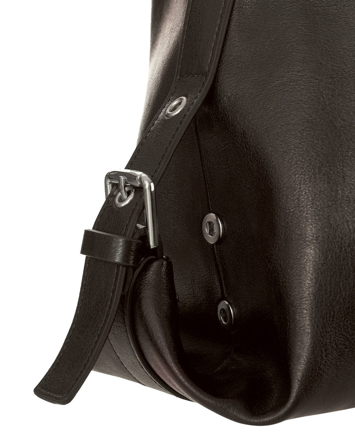 Stand Oil Mushy Bag — Nubuck Slouch Tote — Maroon