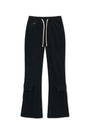 Matin Kim Boots Cut Slim Cargo Sweatpants — Black