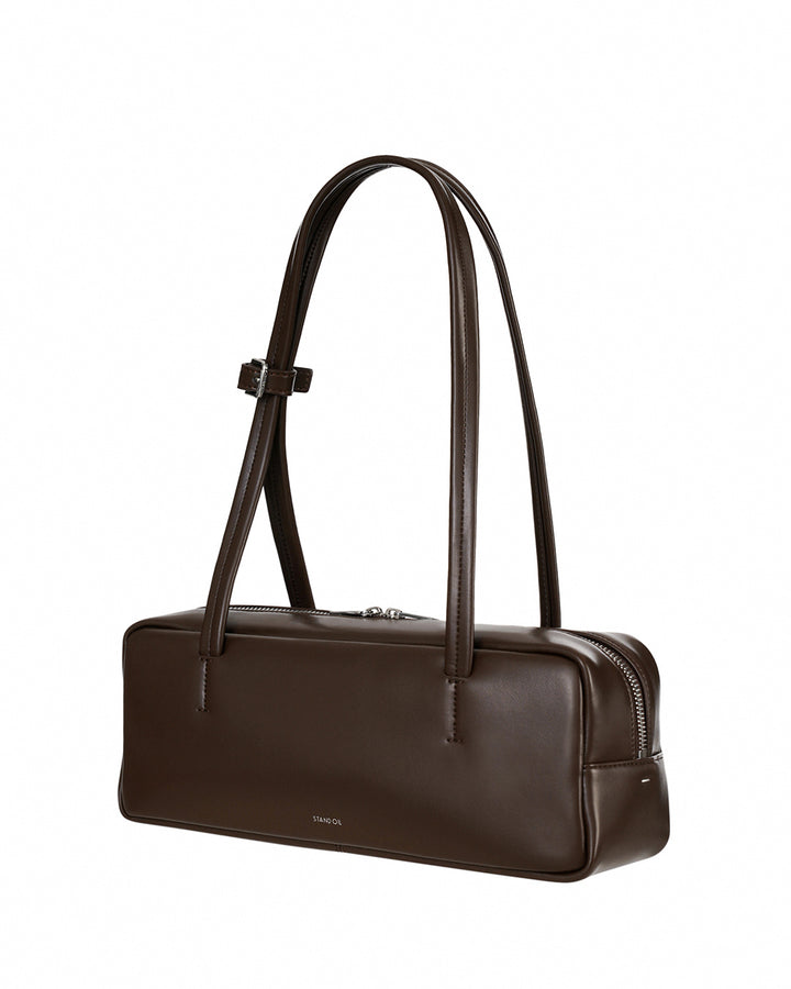 Stand Oil More Baguette Bag — Maroon