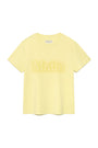 Matin Kim Shadow Typo Top — Yellow