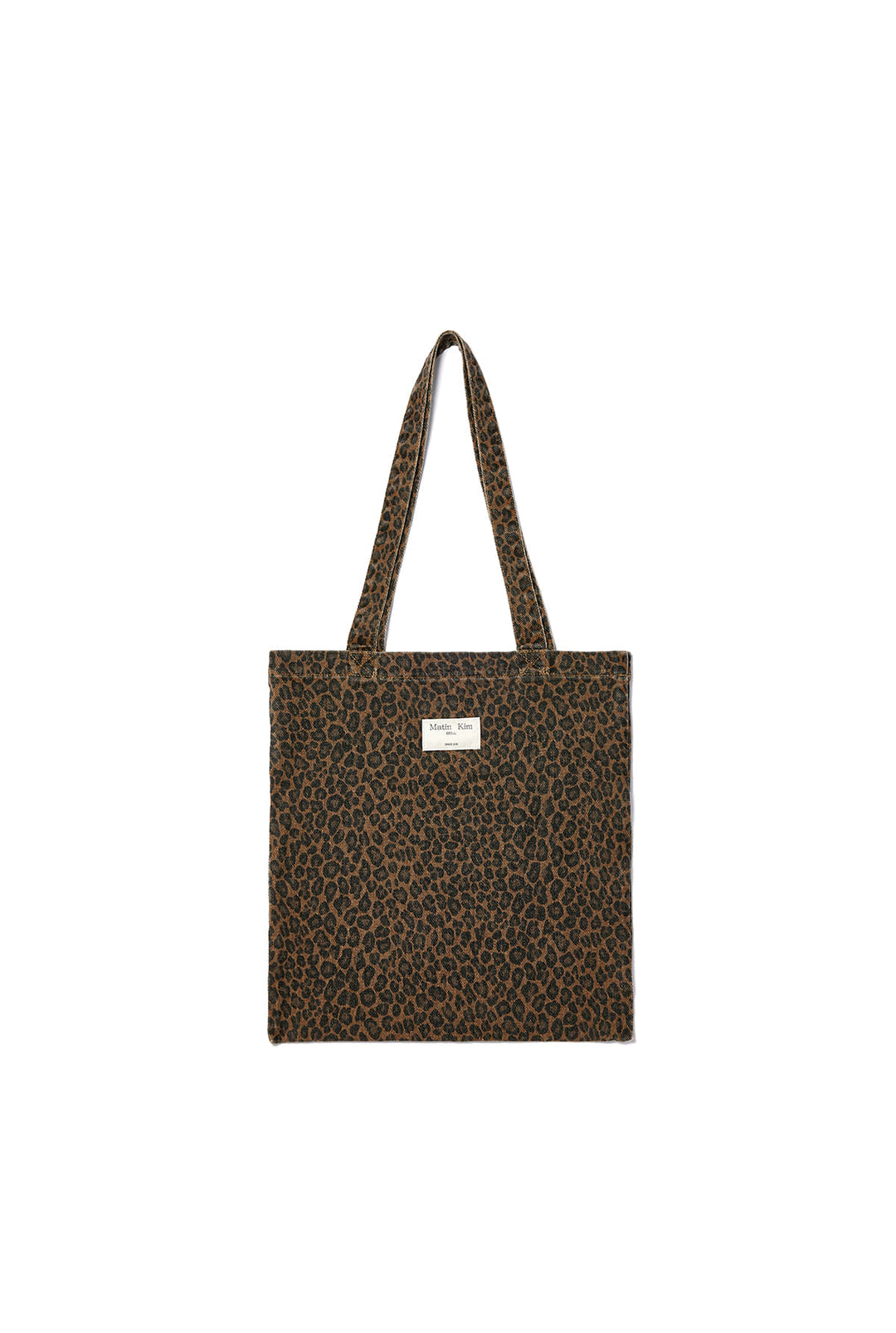 Matin Kim Leopard Eco Bag — Brown