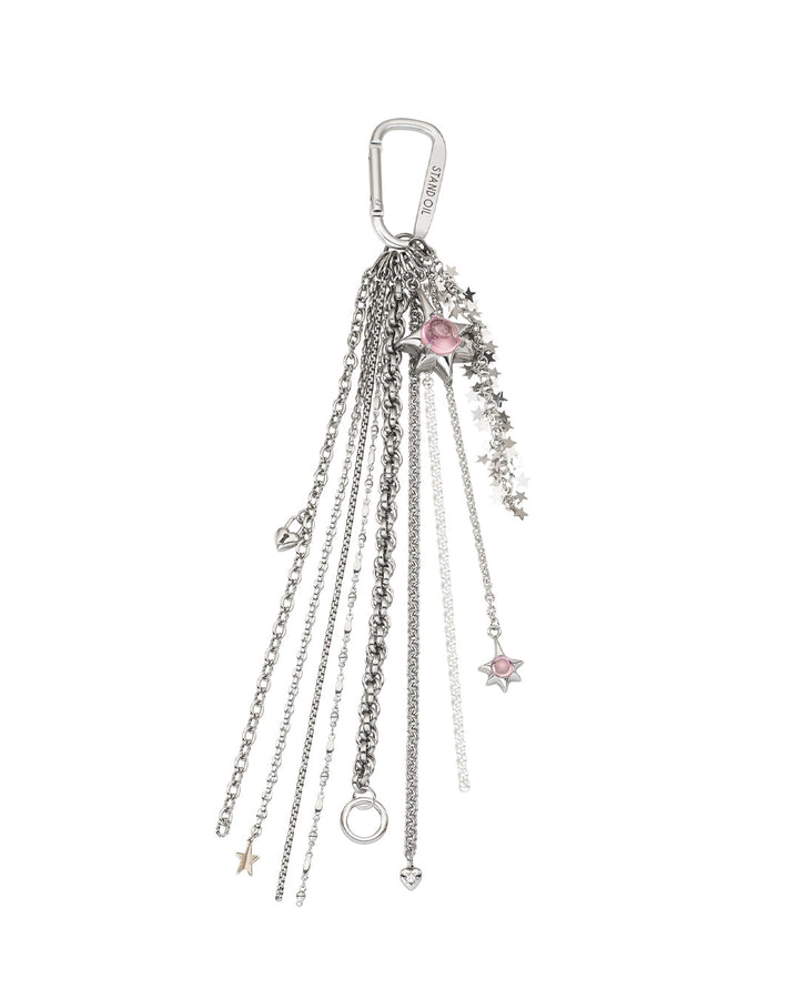 Stand Oil Cosmic Drop Key Ring — Silver