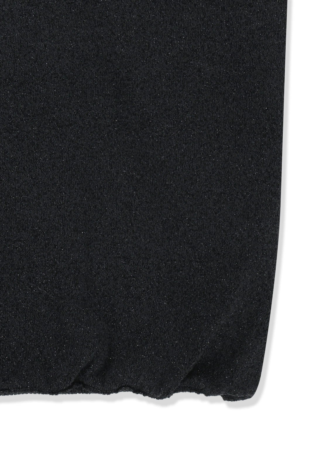 Matin Kim Layered Tie Halter Neck Knit Top — Black