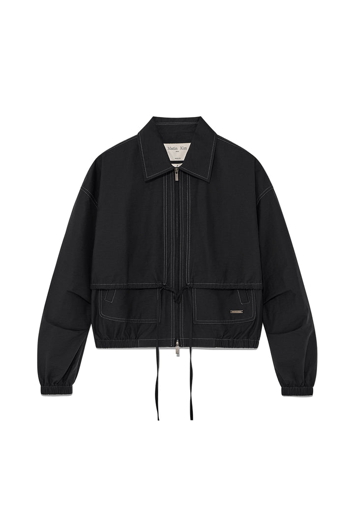 Matin Kim Layered Point String Light Jumper — Black