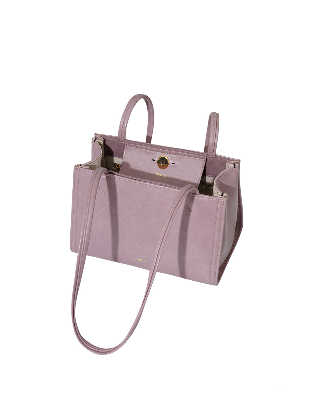 Stand Oil Oblong Tiny Shoulder Bag — Lavender