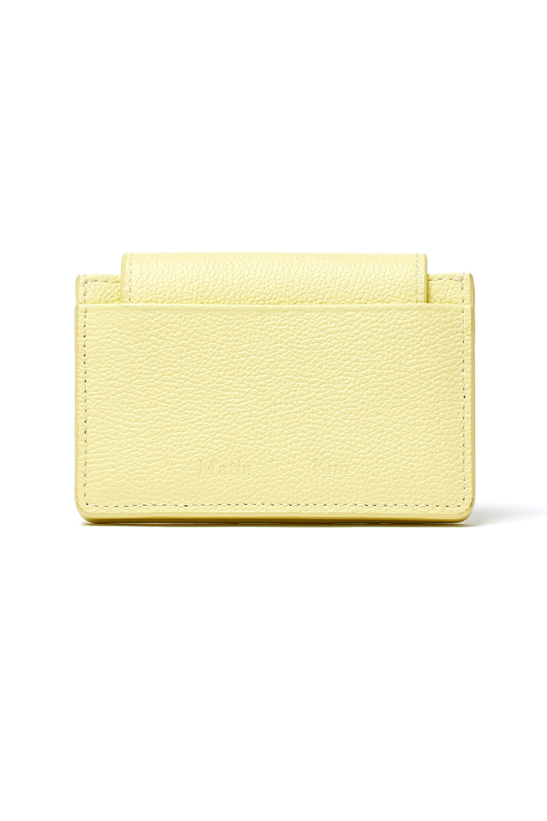 Matin Kim Accordion Wallet in Lime