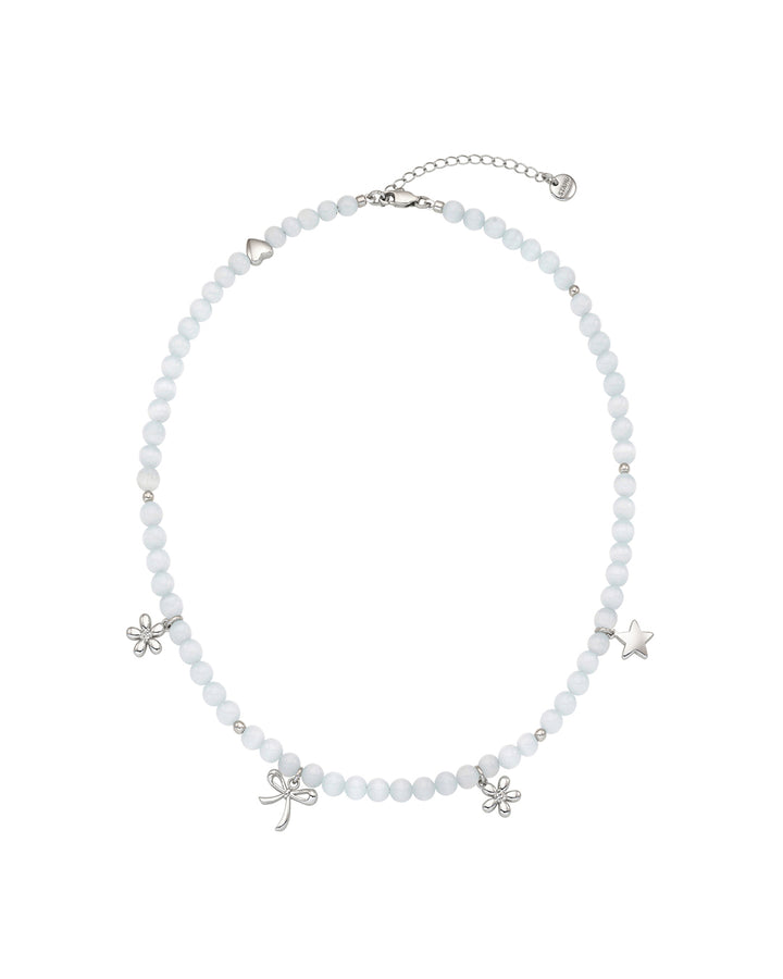 Stand Oil Dear Memory Necklace — Pale gray