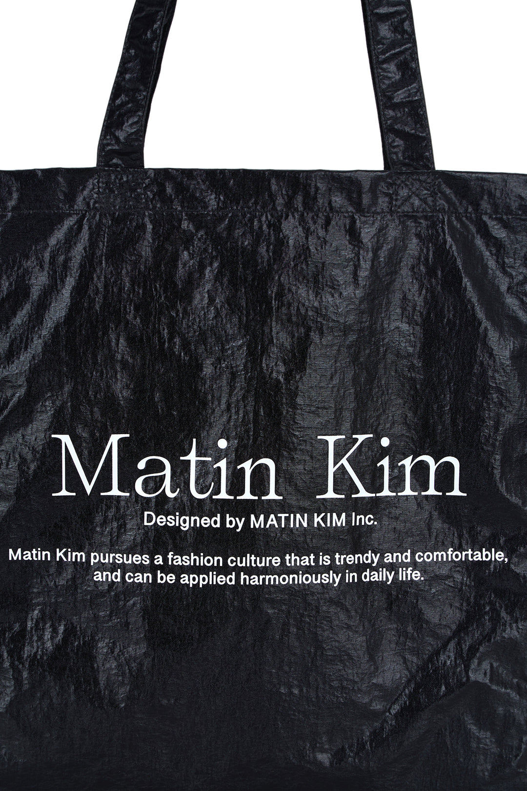 Matin Kim Palette Ecobag in Strong — Black