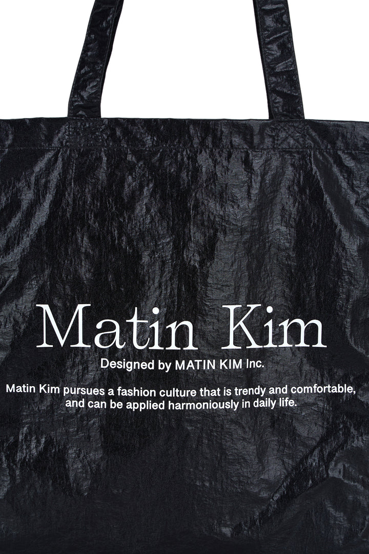 Matin Kim Palette Ecobag in Strong — Black