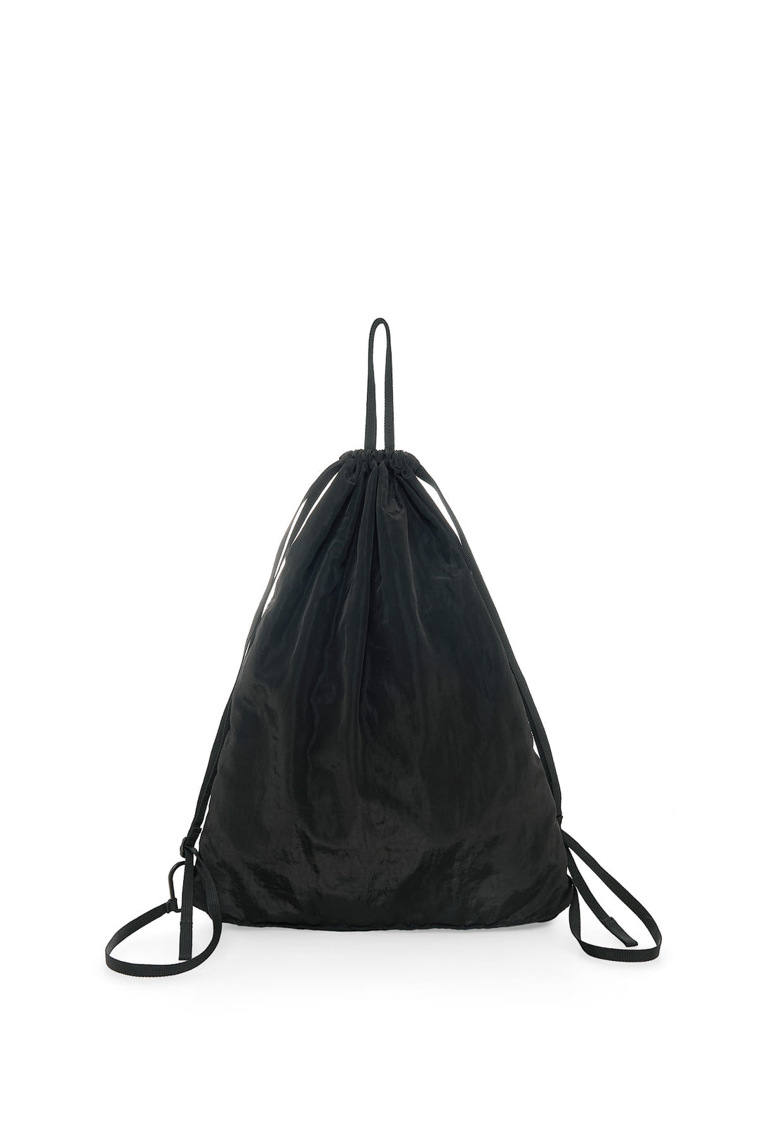 Matin Kim Packable String Shoulder Bag — Black