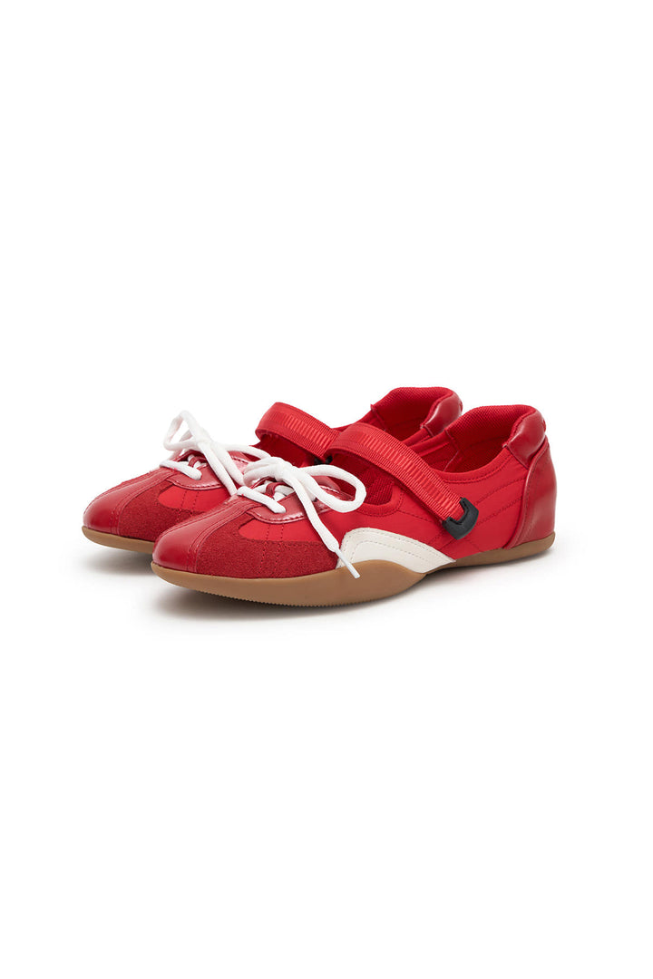 Matin Kim Sporty Mary Jane Sneaker — Red