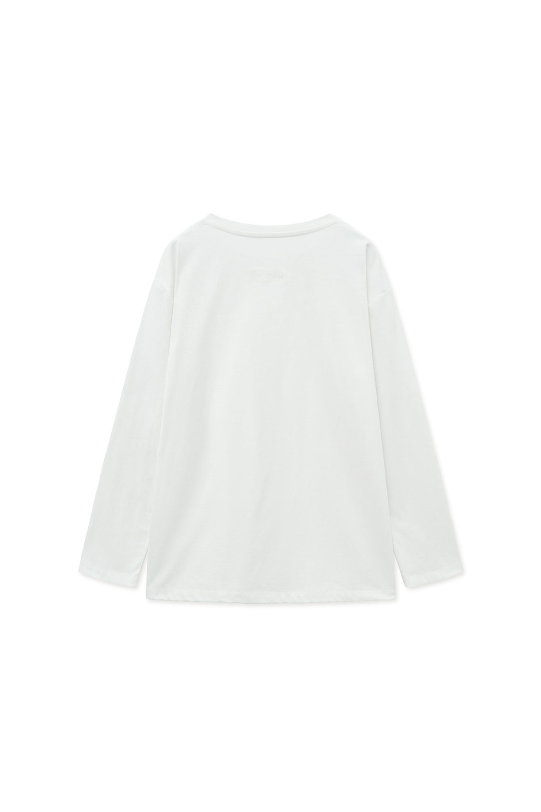Matin Kim Tuck Point Long Sleeve Top — White