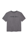 Matin Kim Vintage Logo Graphic Top — Charcoal