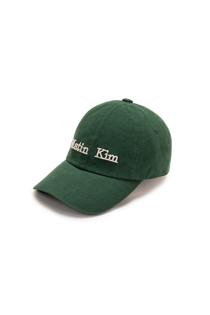 Matin Kim Dusty Classic Logo Ball Cap — Green
