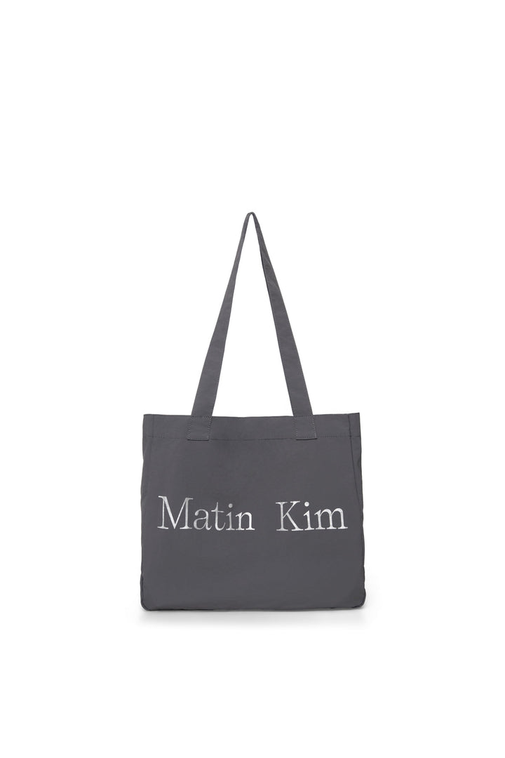 Matin Kim Fabric Big Ecobag — Charcoal