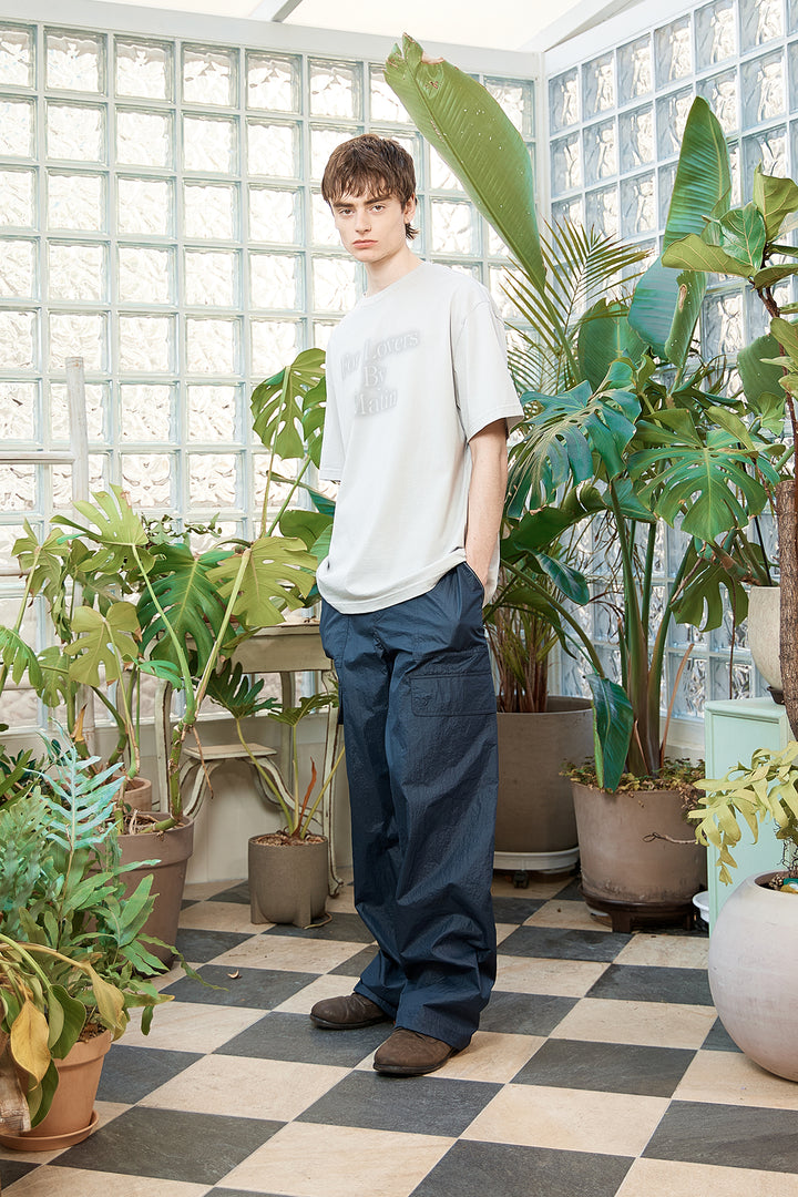 Matin Kim For Lovers Logo Point Top — Light Grey