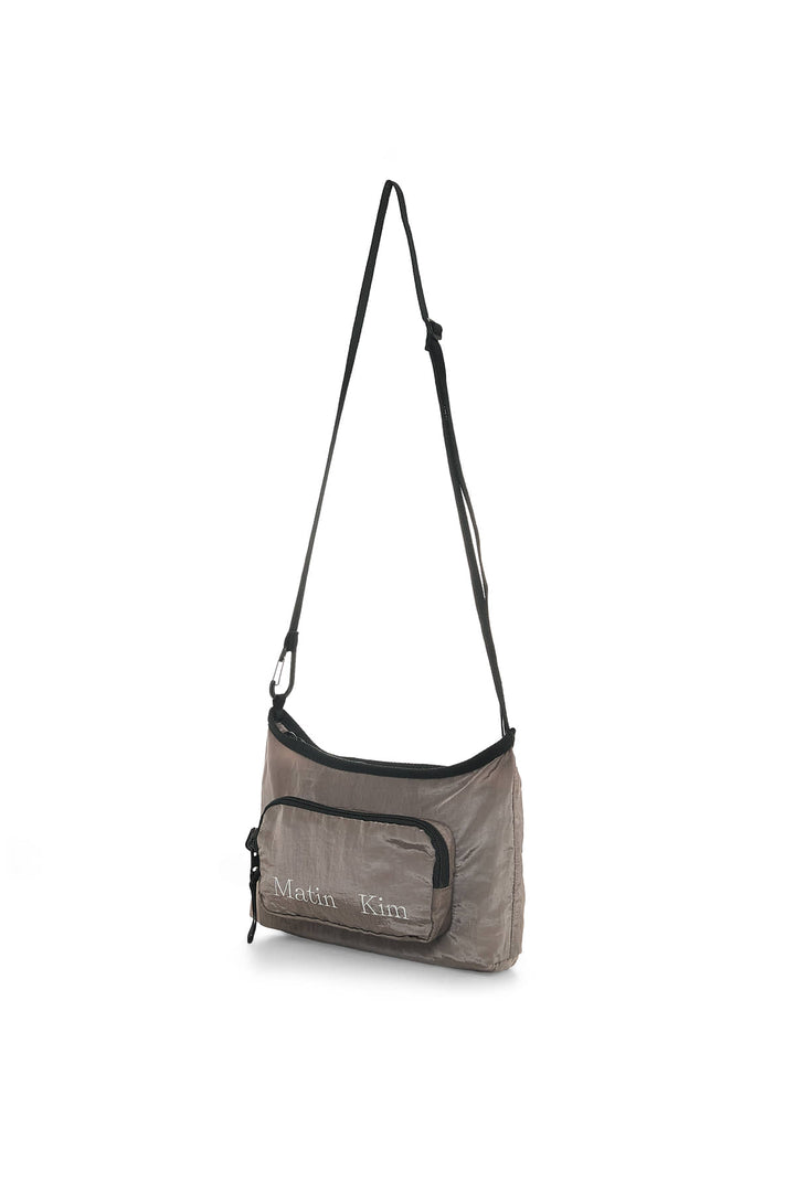 Matin Kim Packable Cross Pocket Bag — Gray