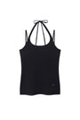 Matin Kim String Halter Neck Tank — Black