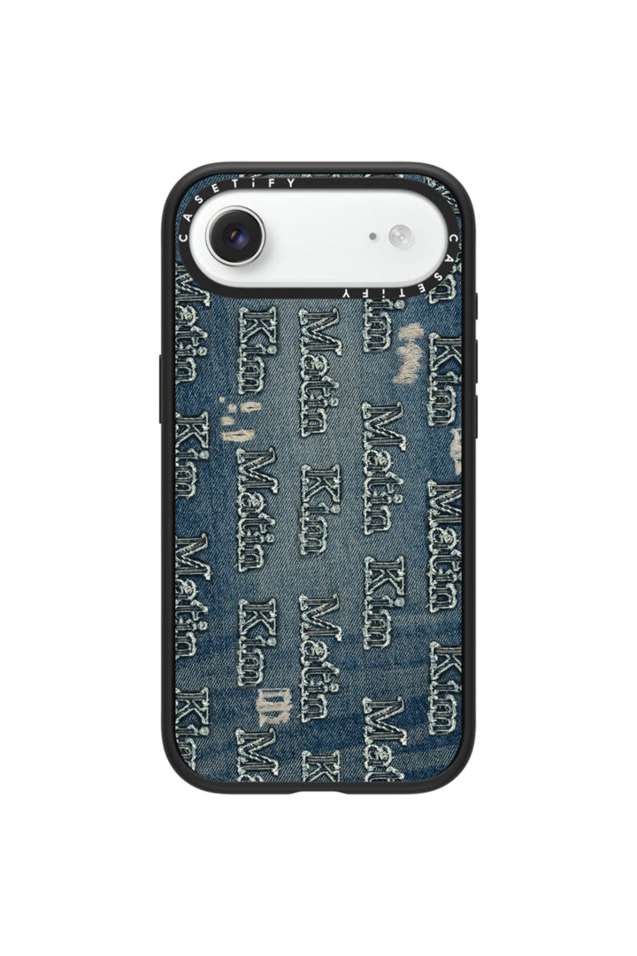 Matin Kim x Casetify Denim Case — Blue