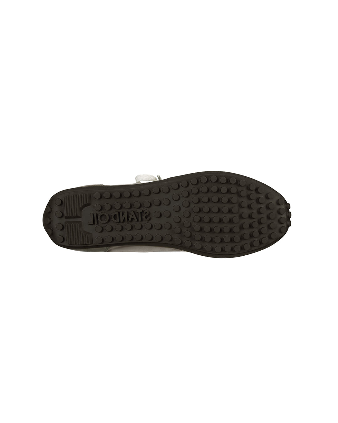 Stand Oil Sophie Flat Sneaker — Metallic Gray
