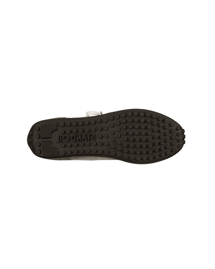 Stand Oil Sophie Flat Sneaker — Metallic Gray