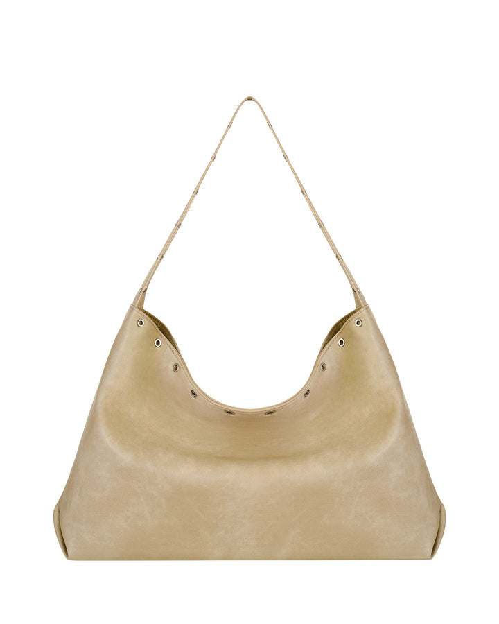 Stand Oil Mingle Bag — Relaxed Crossbody — Sand