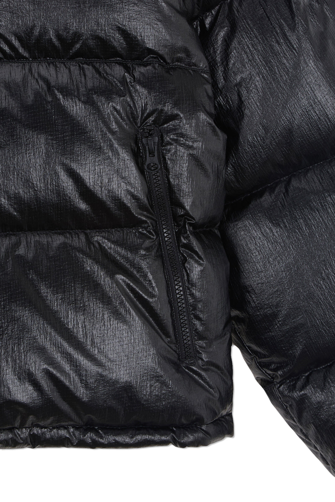 Matin Kim Small Logo Volume Down Jumper — Black