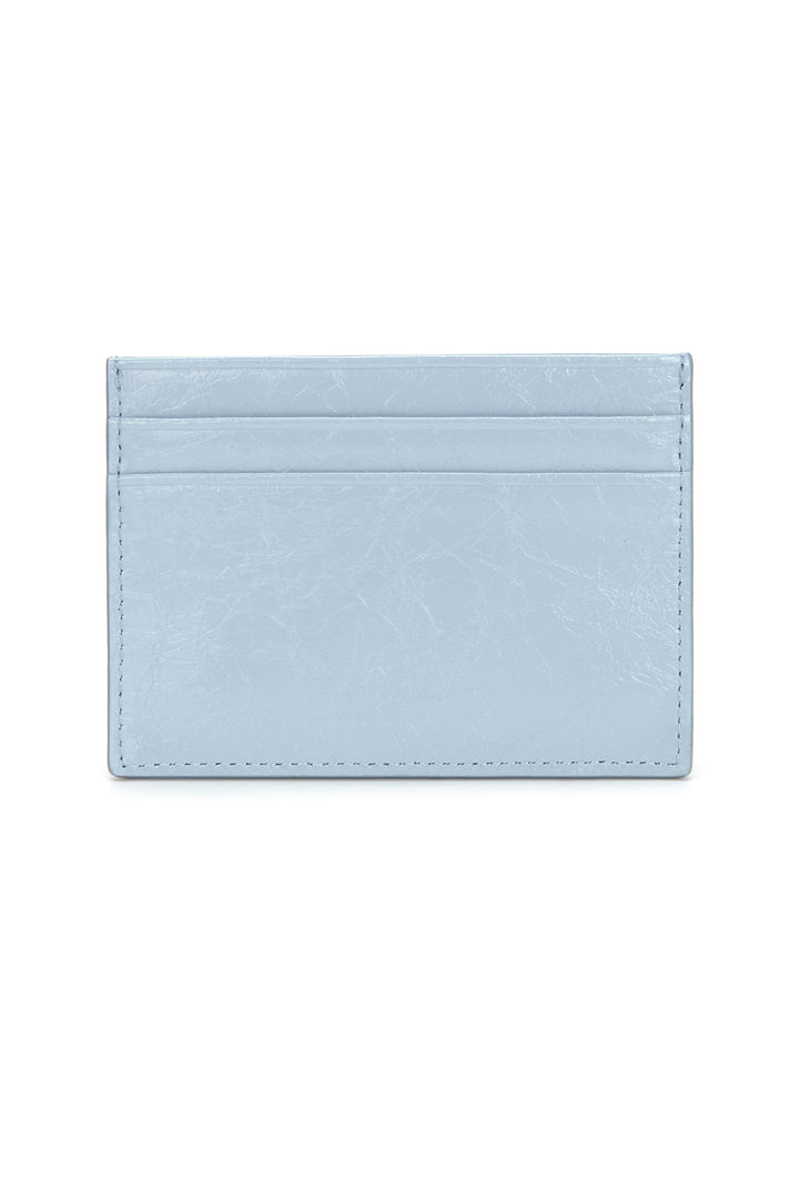 Matin Kim Glossy Card Wallet in Sky