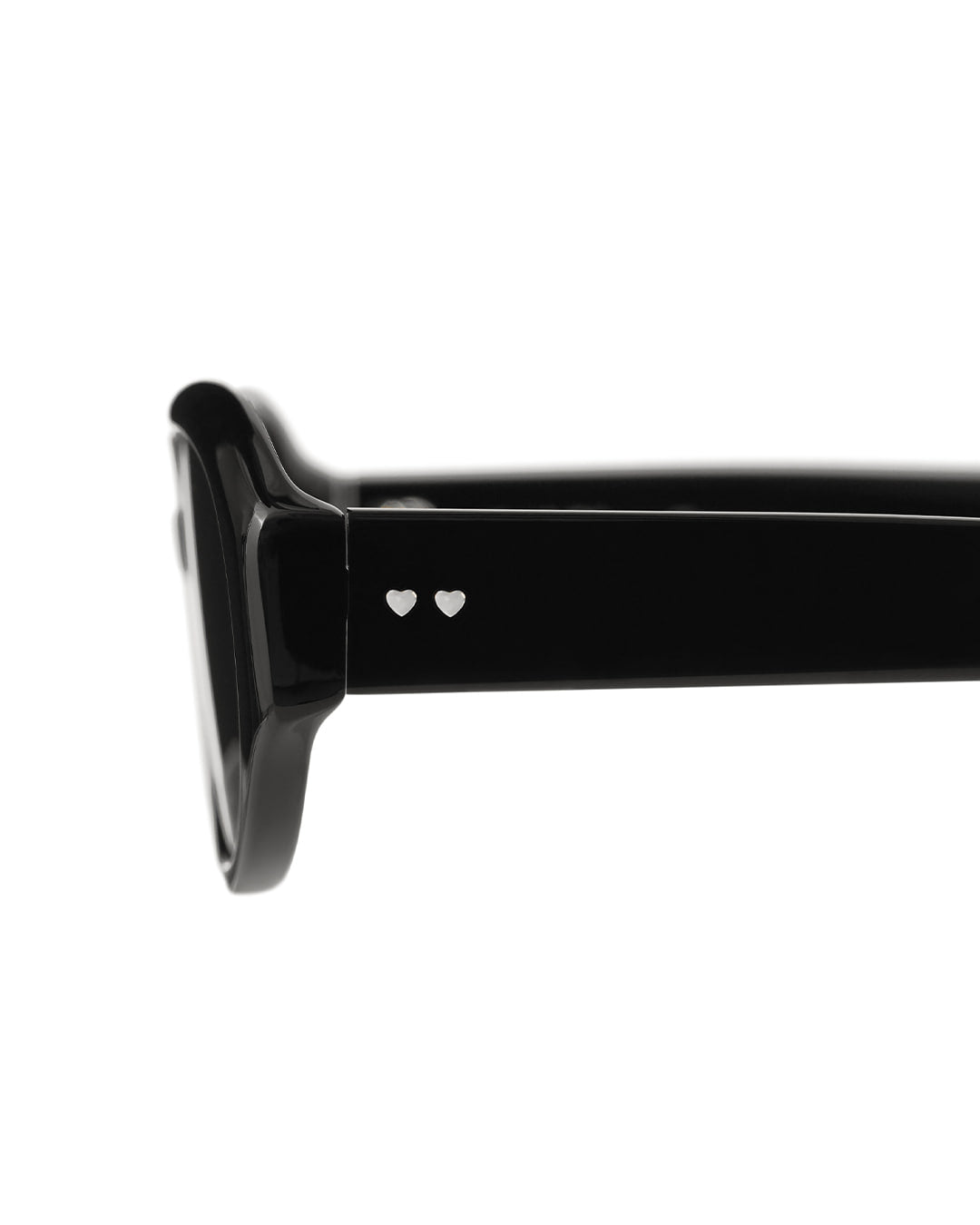 Stand Oil Day Glare Oval Sunglasses — Black