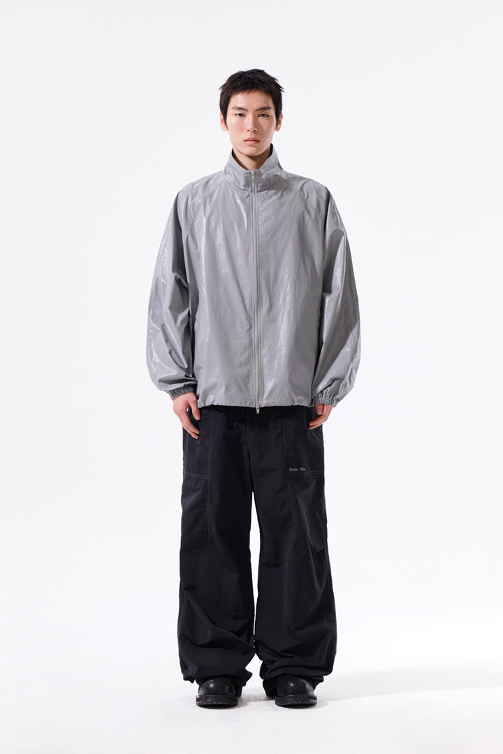 Matin Kim Multi Panel Parachute Pants — Black