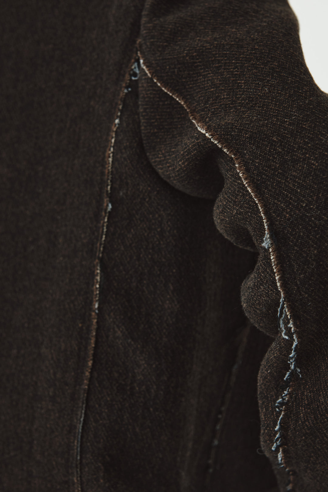 KIMMATIN Overfit Midi Double Coat — Brown