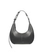 Stand Oil Tovi Bag — Half-Moon Tote — Metallic Gray