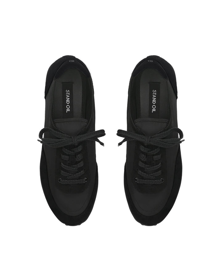 Stand Oil Sophie Flat Sneaker — Black