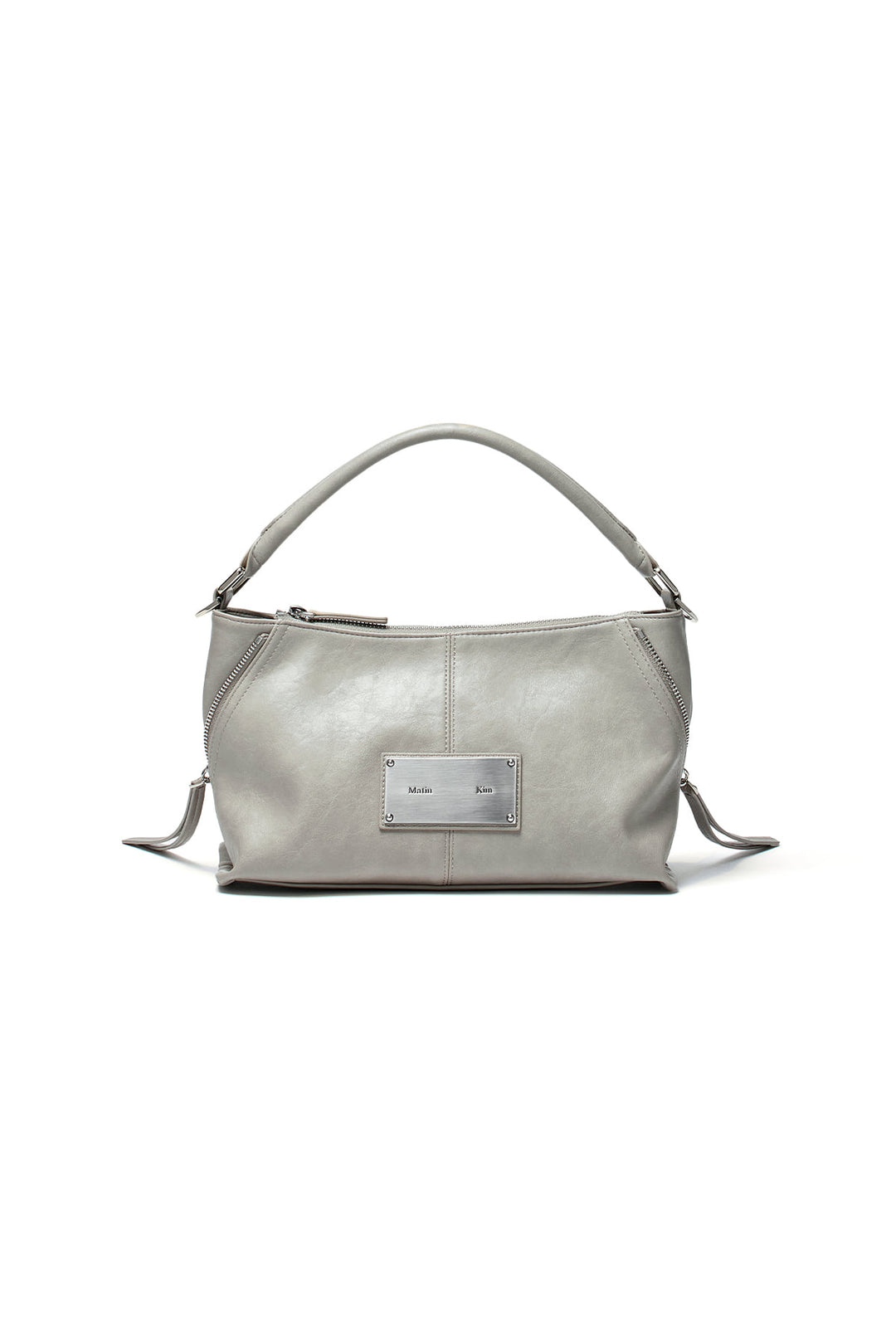 Matin Kim Side Zipper Two Way Bag — Gray