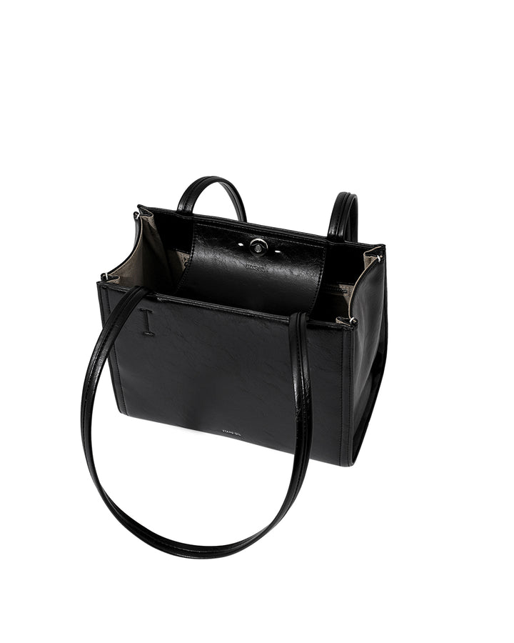 Stand Oil Oblong Mini Bag — Black