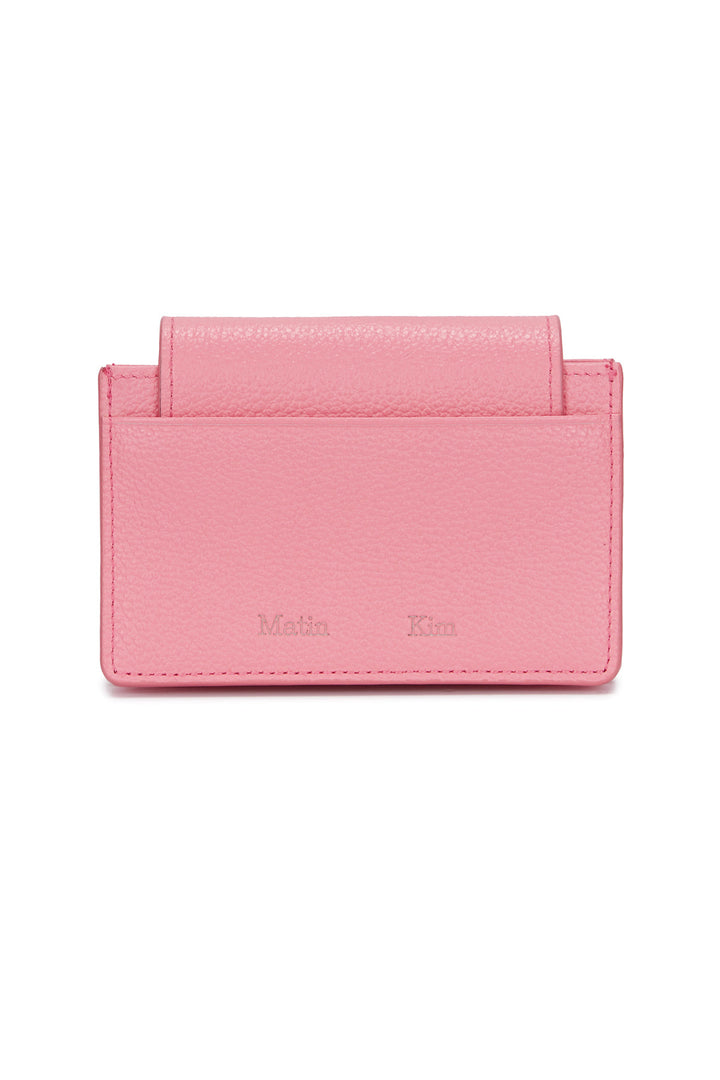 Matin Kim Accordion Wallet — Brass Hardware — Pink