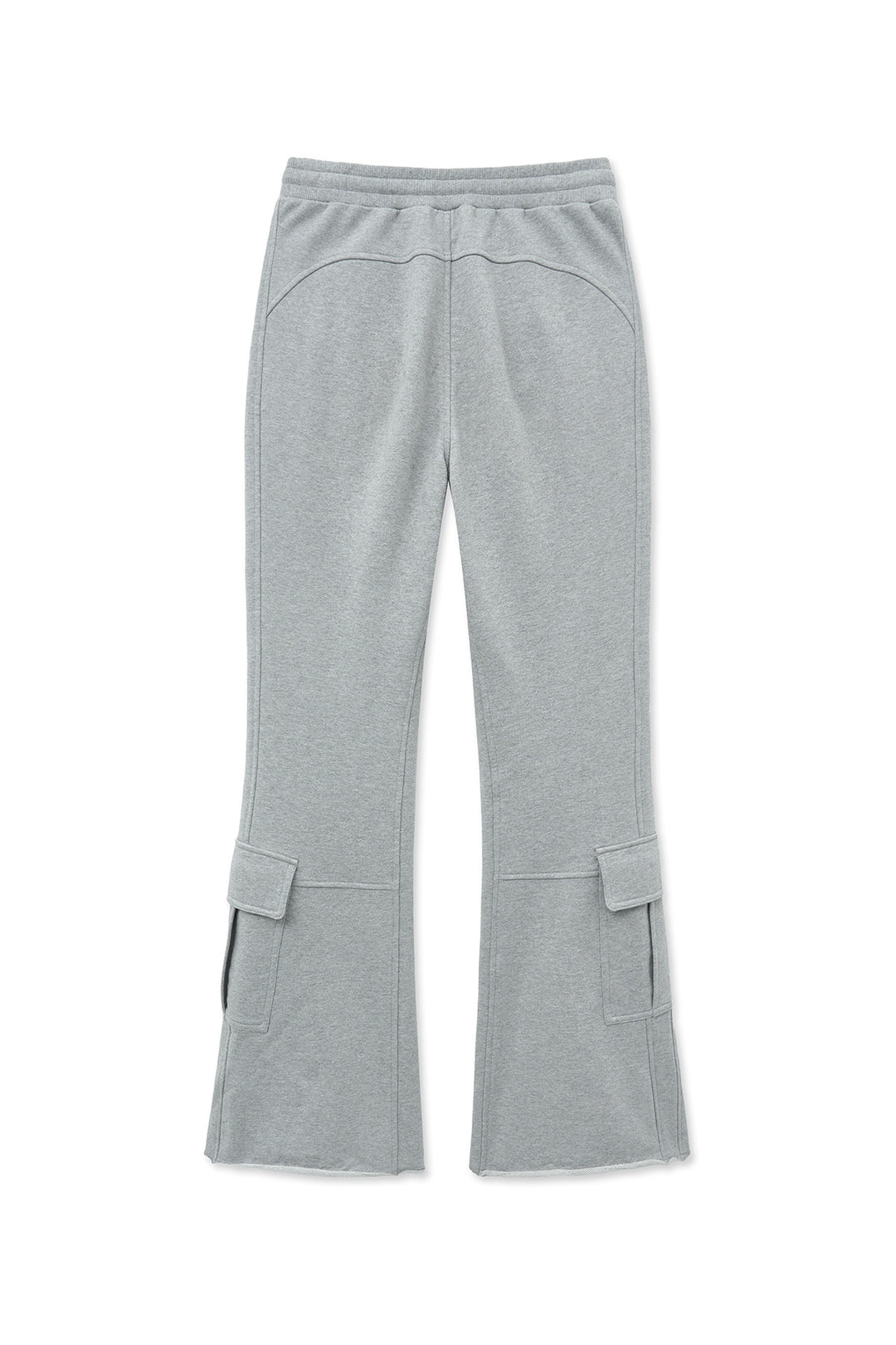 Matin Kim Boots Cut Slim Cargo Sweatpants — Gray
