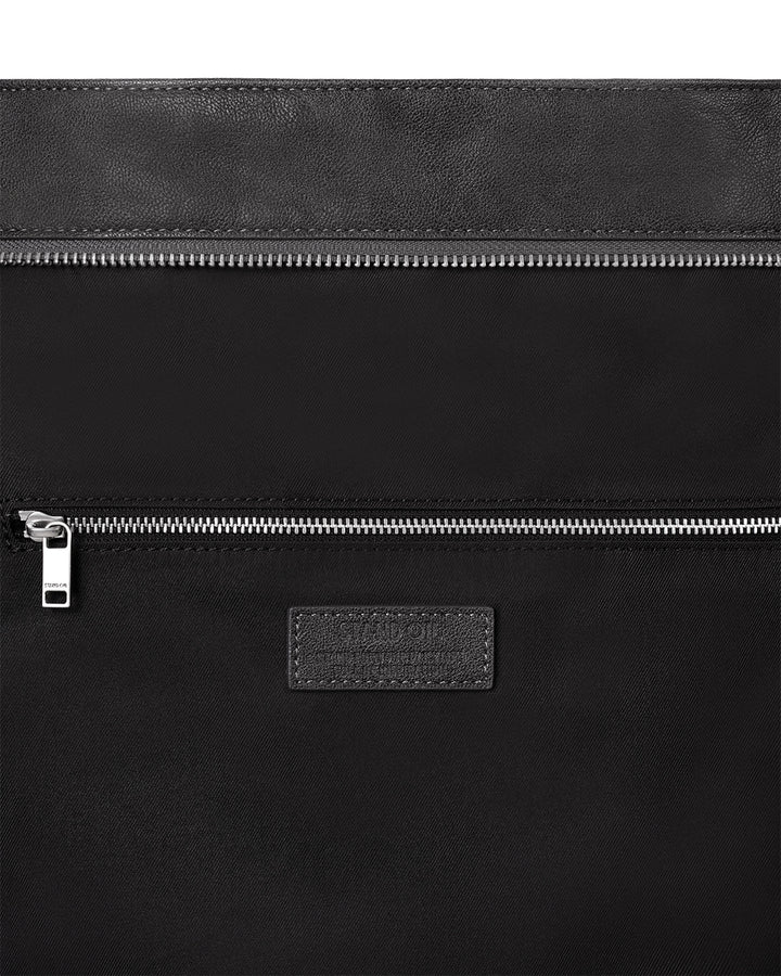 Stand Oil Lua Bag — Nubuck Crossbody — Gray
