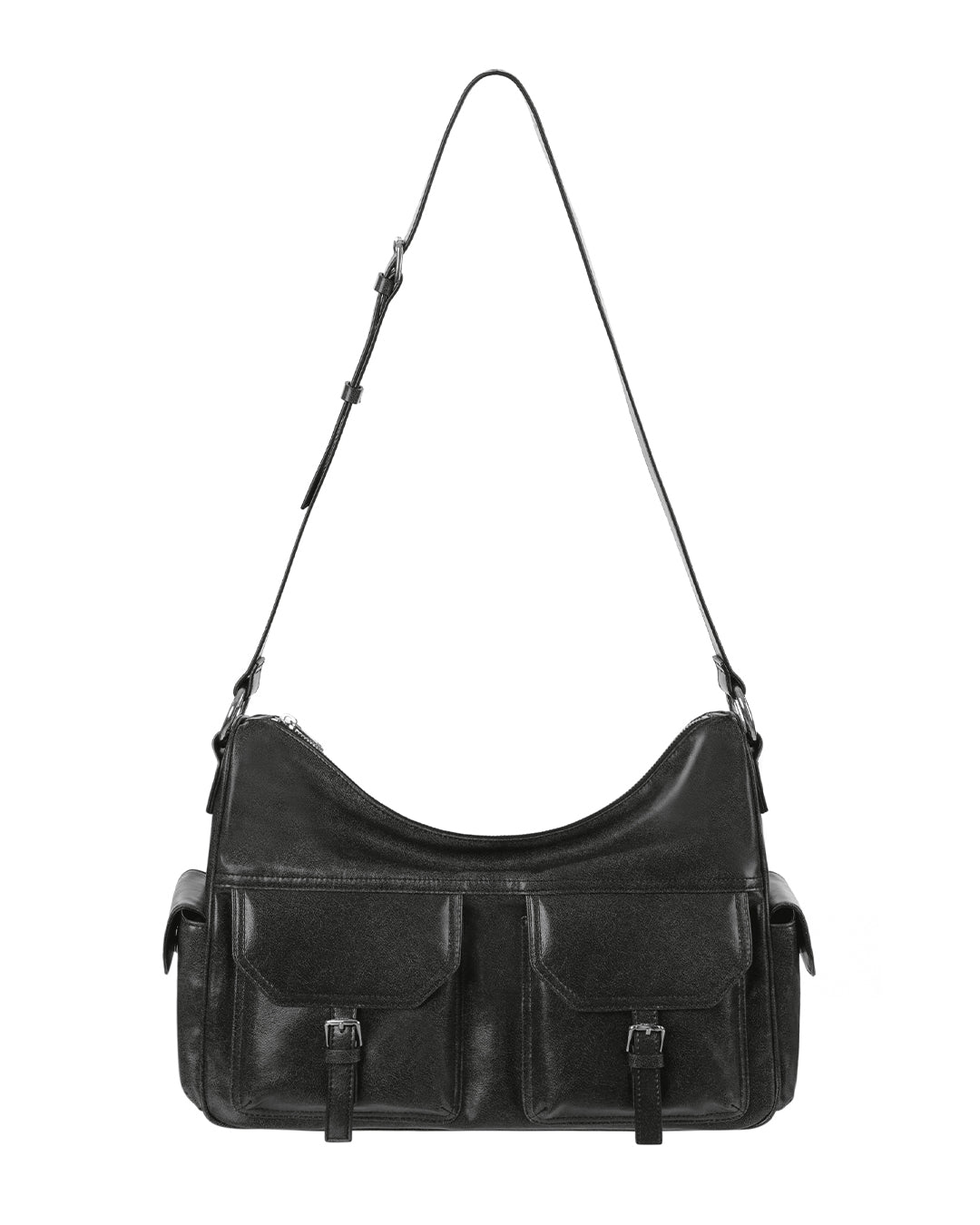 Stand Oil Joey Bag — Structured Crossbody — Black