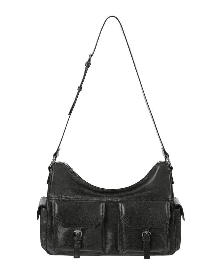 Stand Oil Joey Bag — Structured Crossbody — Black