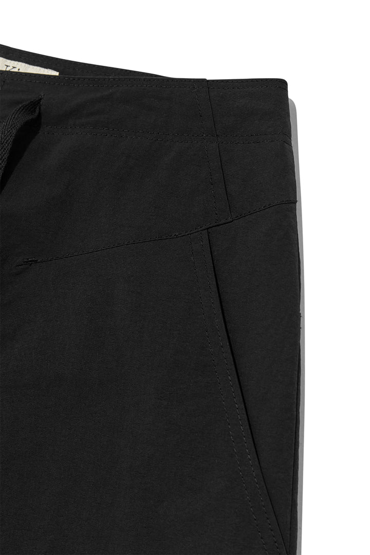 Matin Kim Nylon String Half Pants — Black