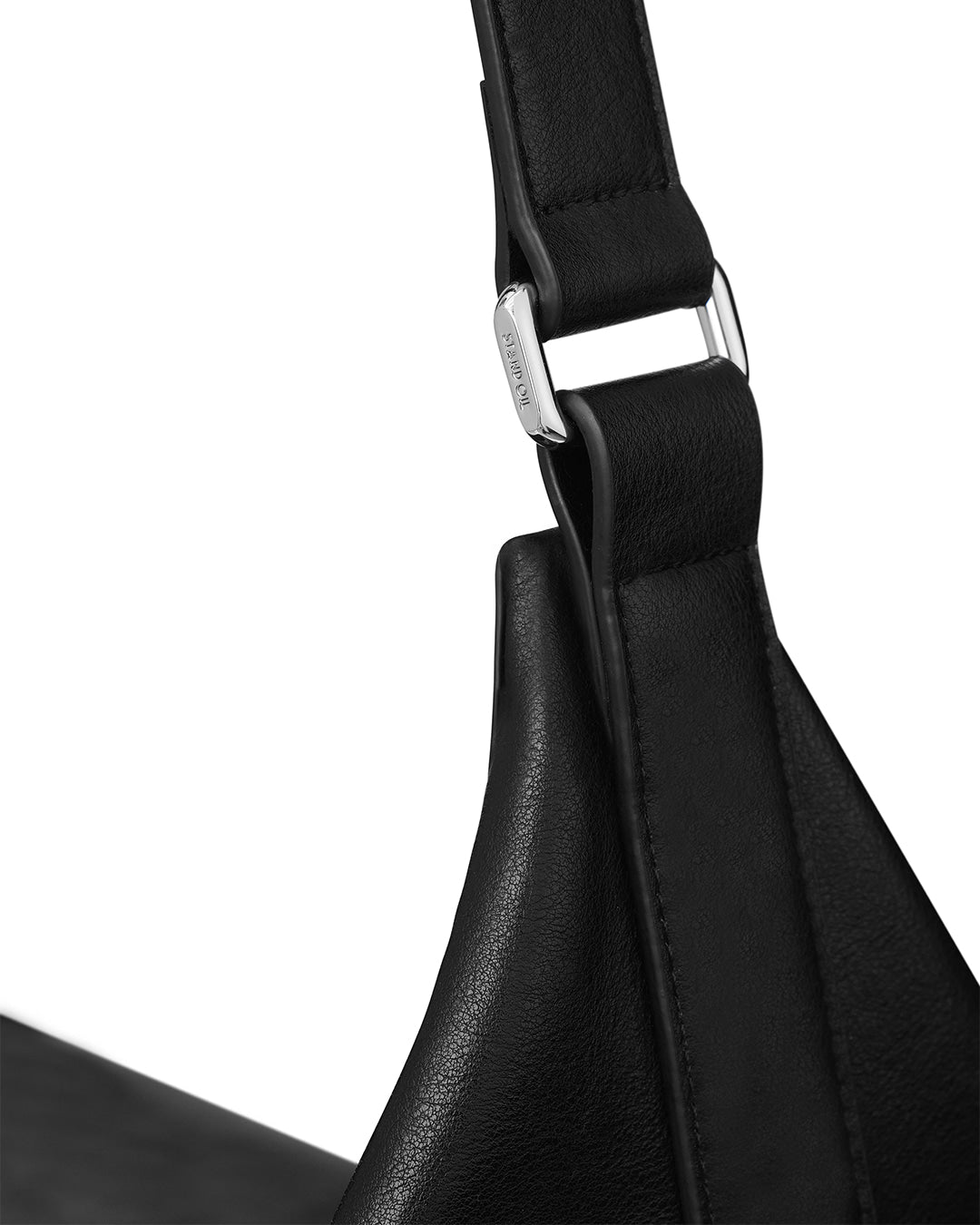 Stand Oil Mushy Bag Large — Sculptural Shoulder — Black