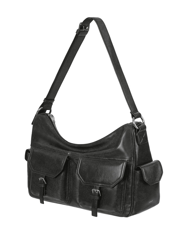 Stand Oil Joey Bag — Structured Crossbody — Black