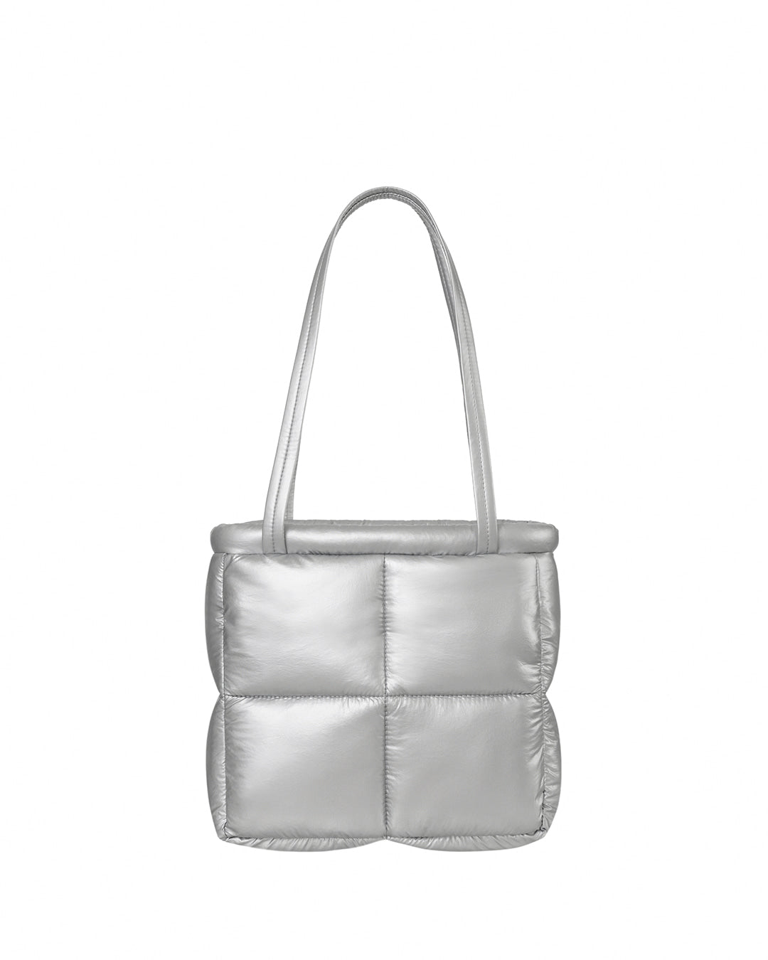 Stand Oil Bubble Bag Mini — Silver