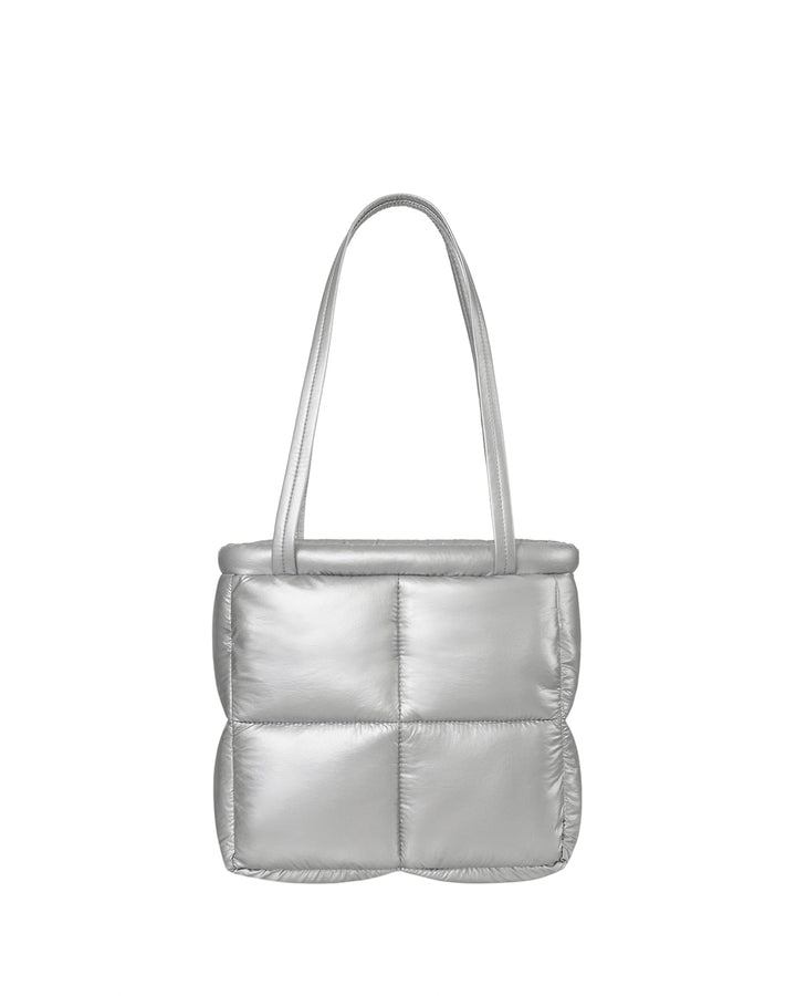Stand Oil Bubble Bag Mini — Silver