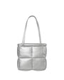 Stand Oil Bubble Bag Mini — Silver