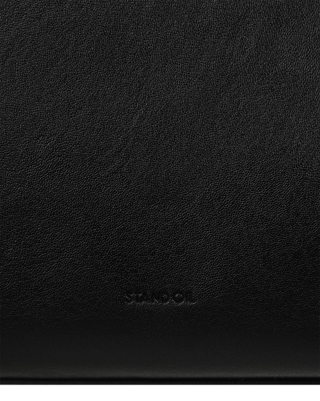 Stand Oil Linea Suede Crossbody Bag — Black