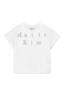 Matin Kim Pintuck Layered Slim Crop Top — White