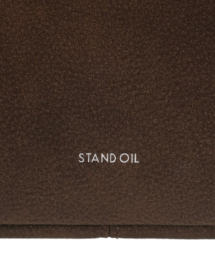 Stand Oil Momo Bag Large — Boston Shoulder — Maroon