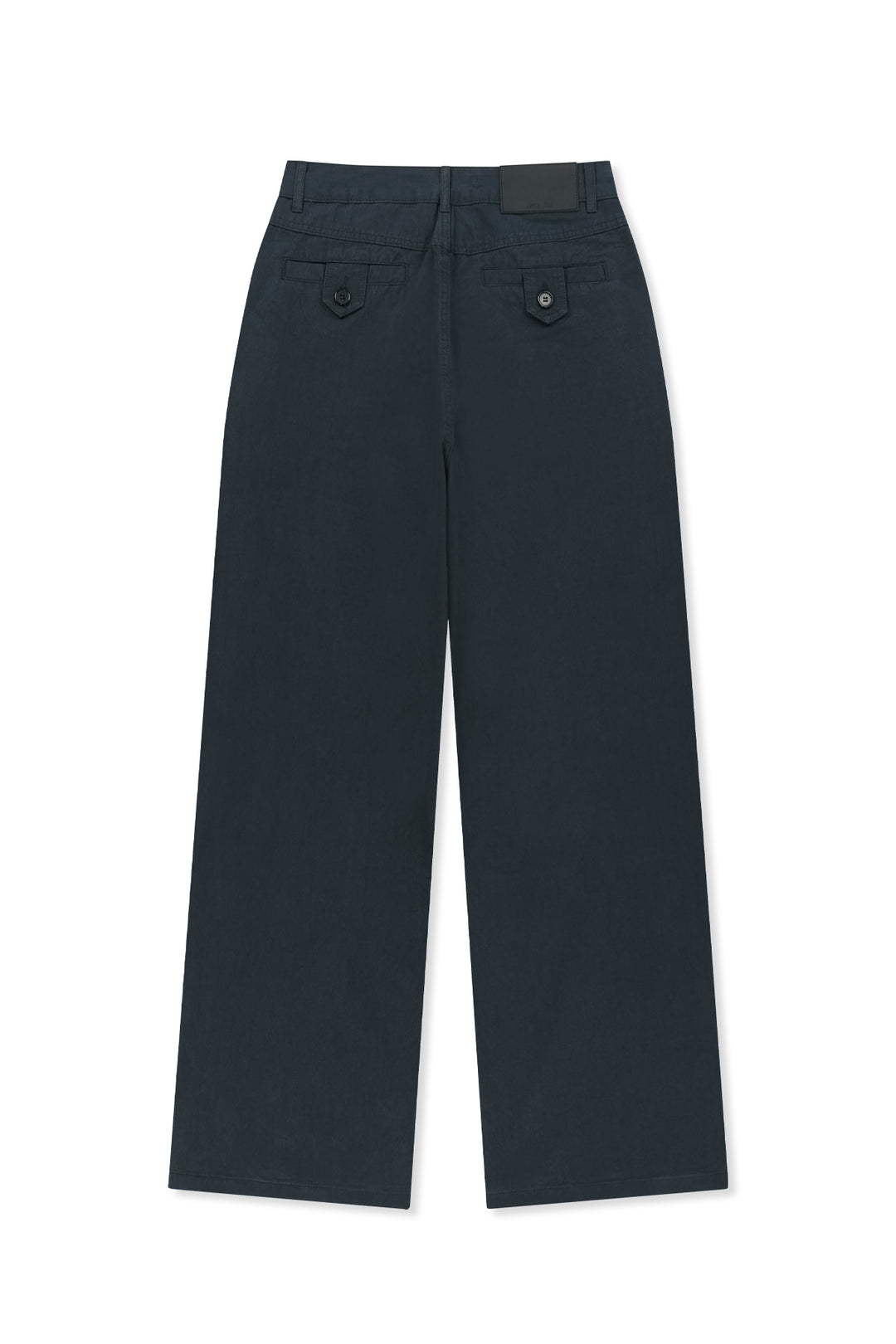 Matin Kim Stud Point Color Denim Pants — Navy blue